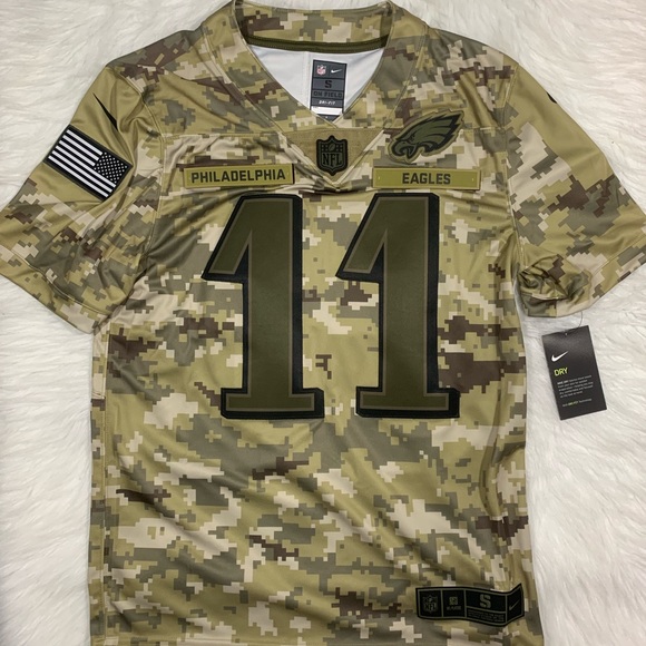 salute to service eagles jersey